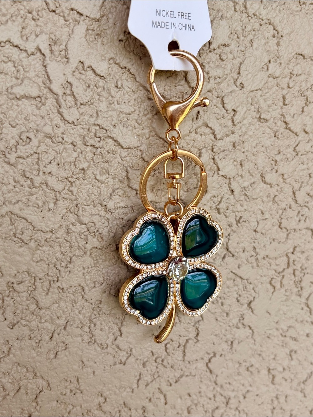 Classic For Leaf Clover Keychain/Bag Charm - Picture 4 of 8